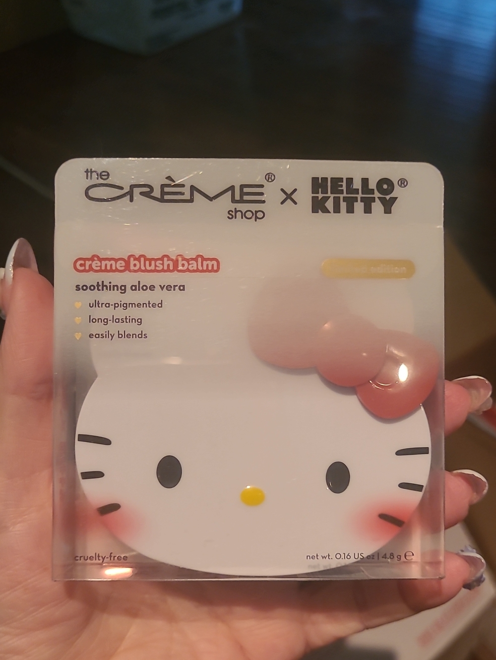 The Crème Shop x Hello Kitty Crème Blush Balm - Berry Cute